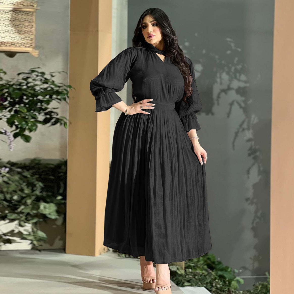 Robe Satin Brillante