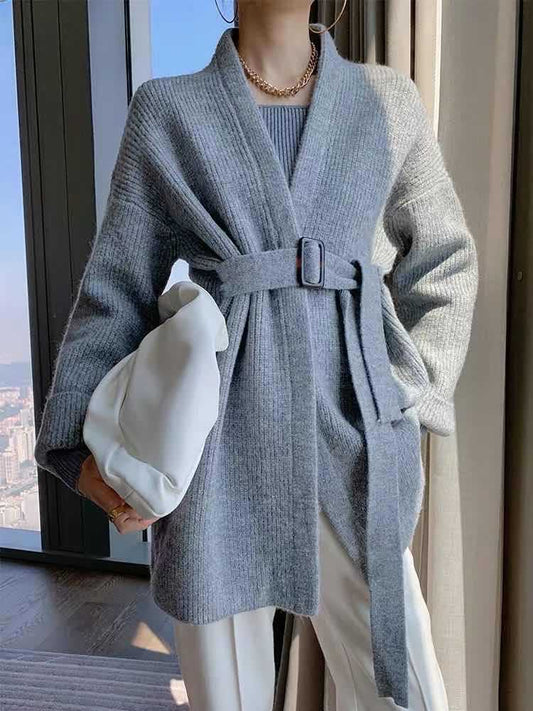 Cardigan Tricoté Lacé