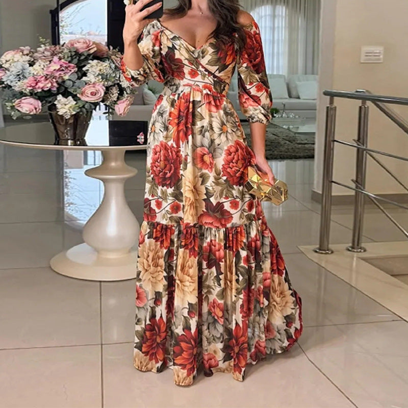 Robe Imprimée Féminine