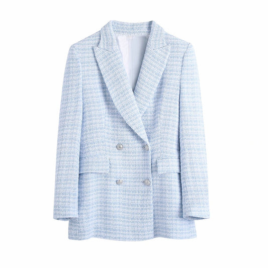 Blazer Croisé Slim