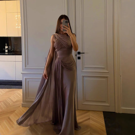 Robe Satin Plissée