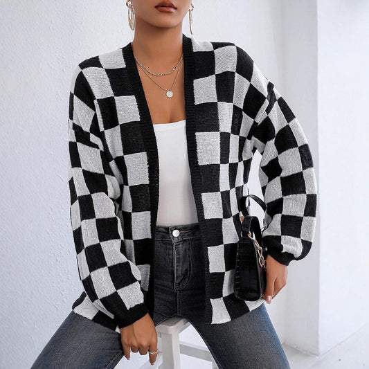 Pull Damier Oversize
