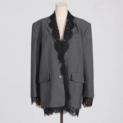 Blazer Dentelle Statement