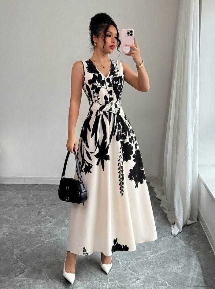 Robe Printée Élégante