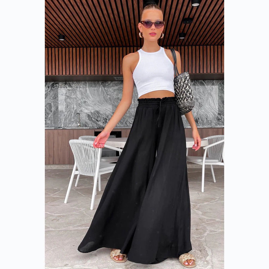 Pantalon Large Fluide