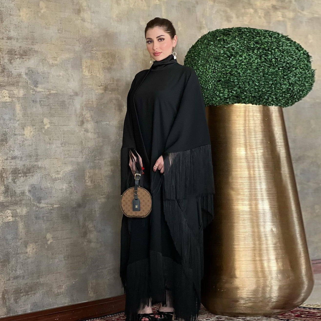 Kaftan Frangé Festif