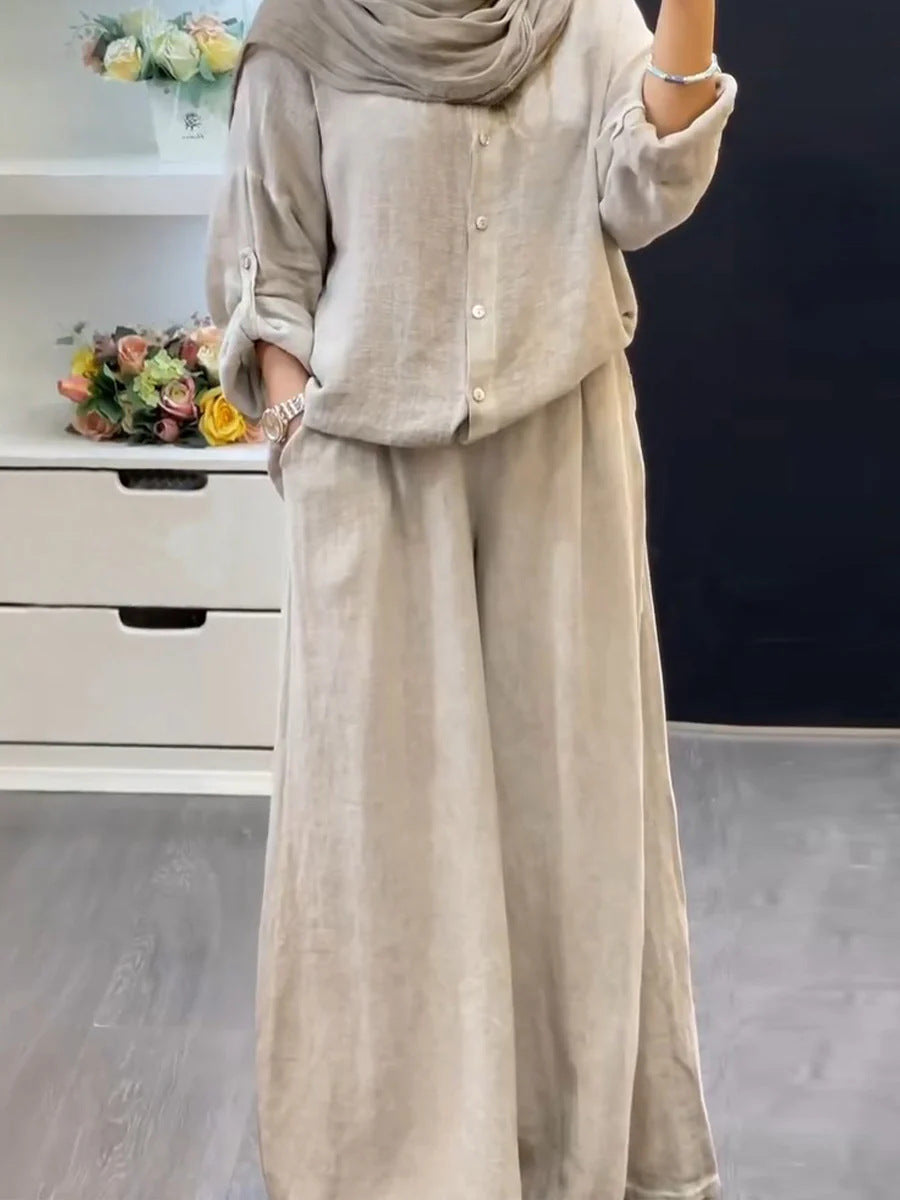 Ensemble Chemise Lin