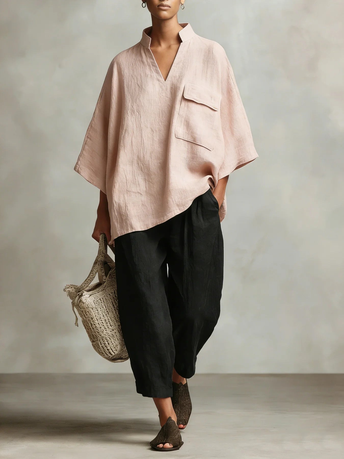 Chemise Lin Oversize