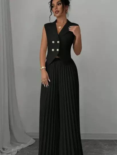 Ensemble Jupe Plissée