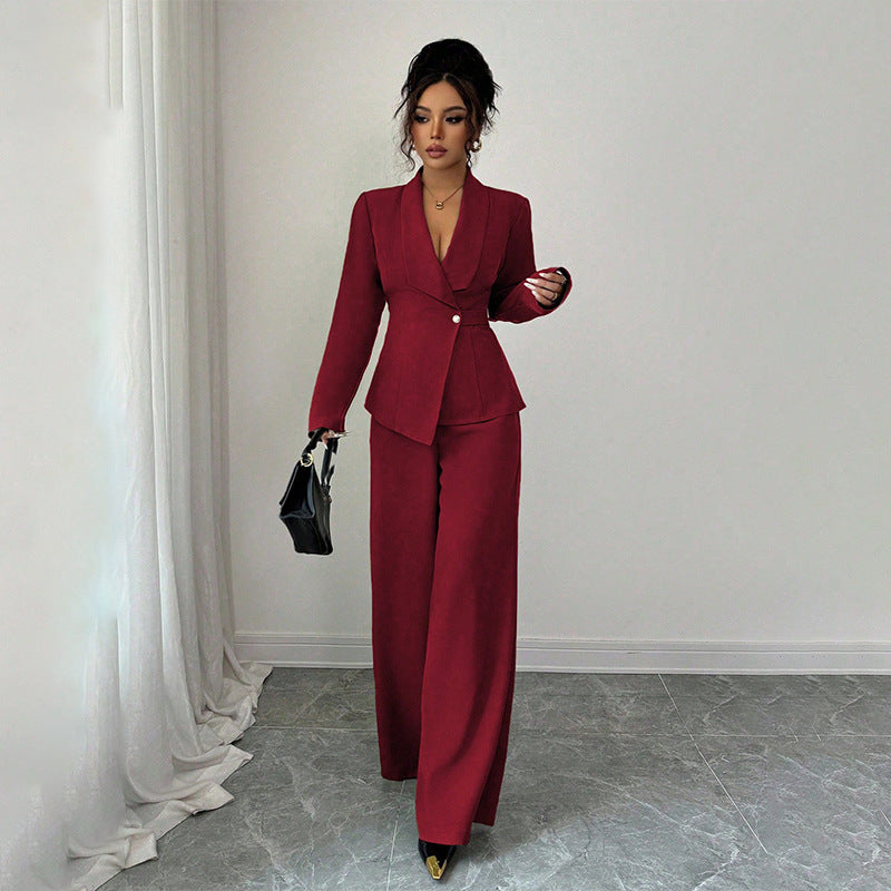 Tailleur Pantalon Droit