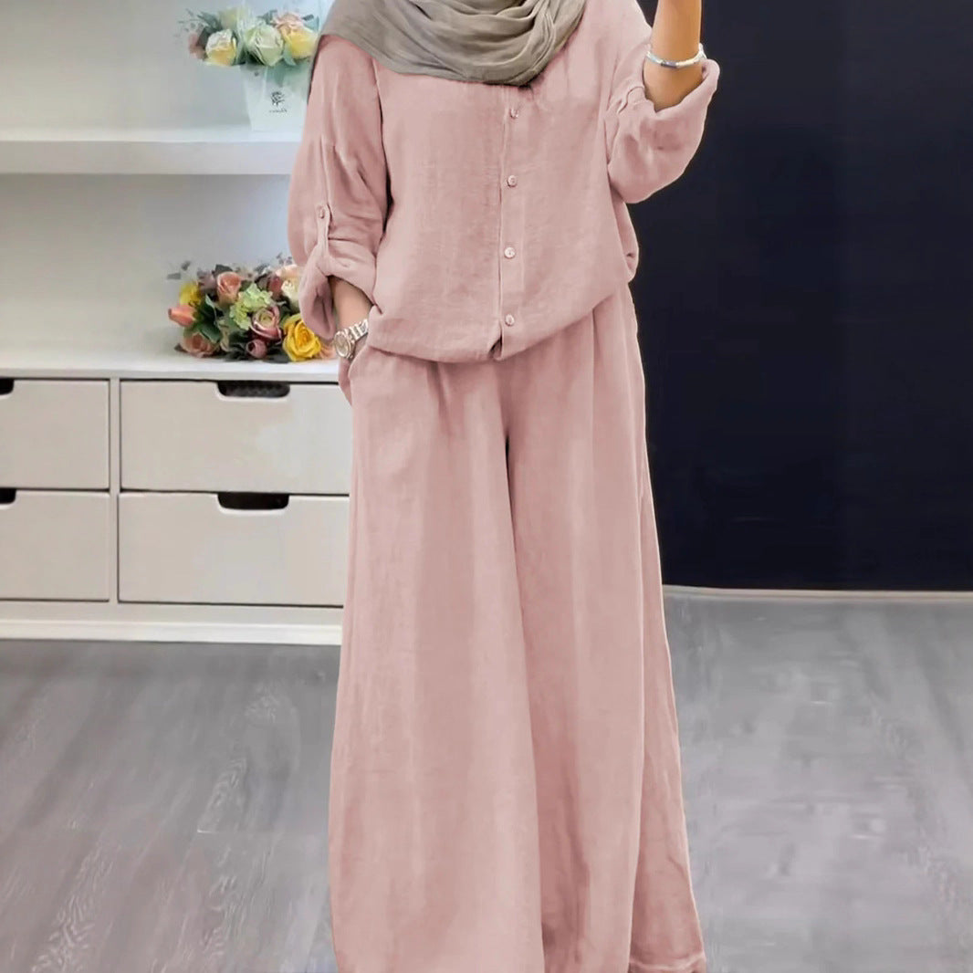 Ensemble Chemise Lin