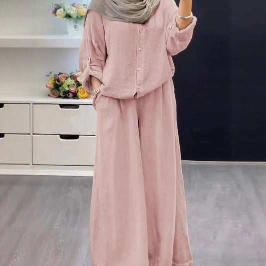 Ensemble Chemise Lin
